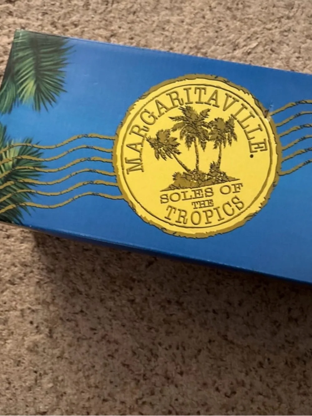 Margaritaville striped slip